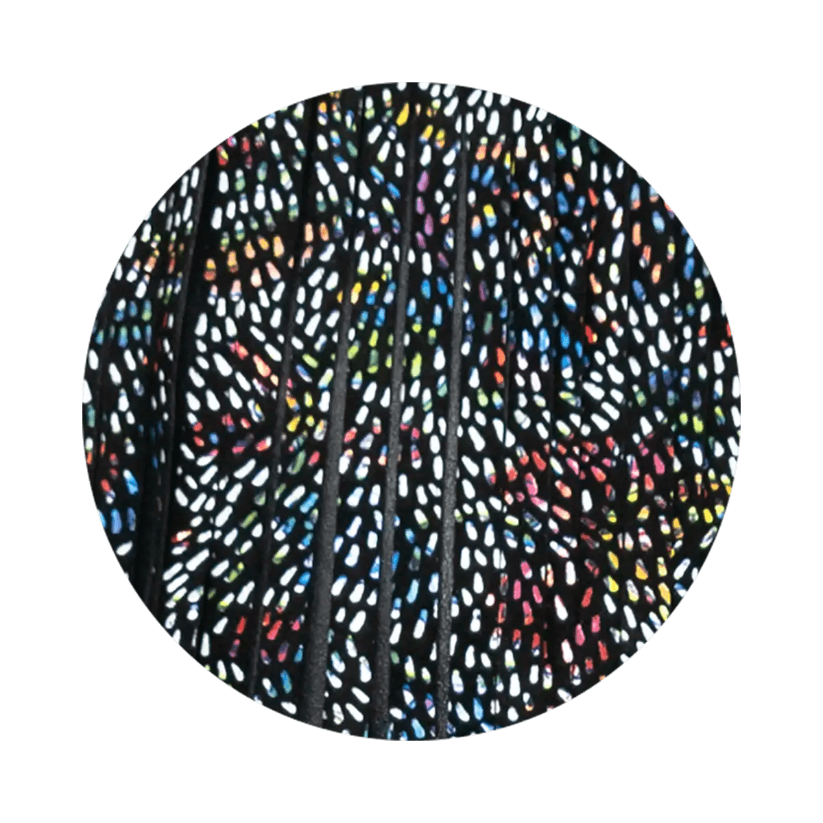 Large Leather Crossbody Bag with Fringe.