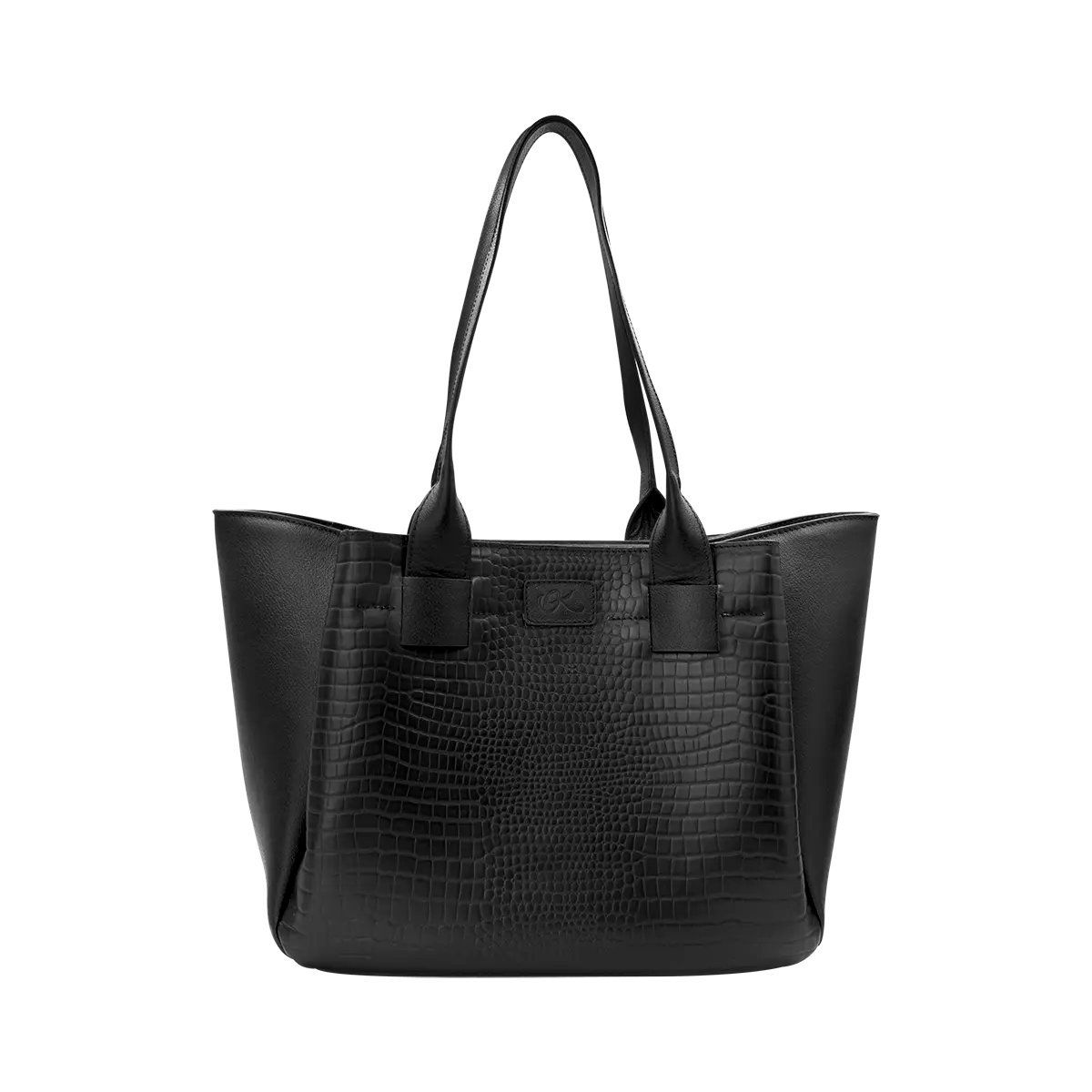 Leather Tote style Handbag with Fully Organized Interior