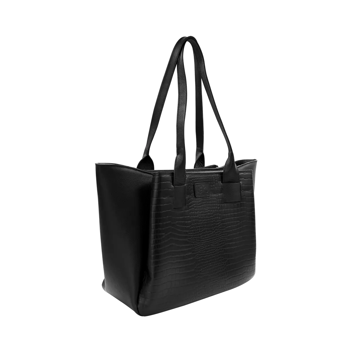 Leather Tote style Handbag with Fully Organized Interior