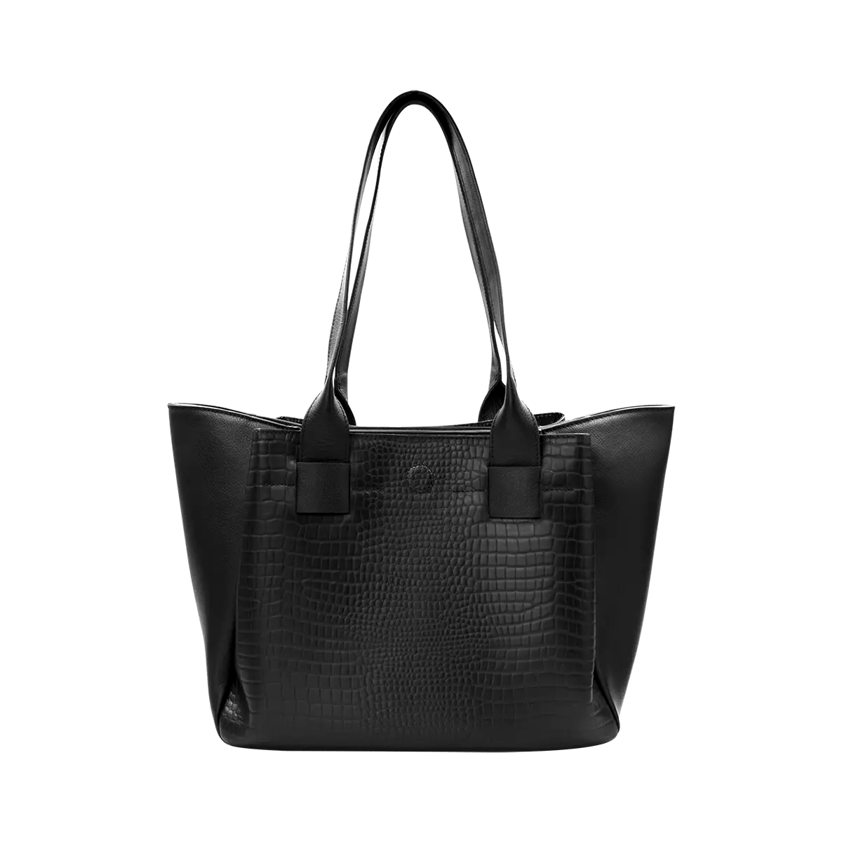 Leather Tote style Handbag with Fully Organized Interior
