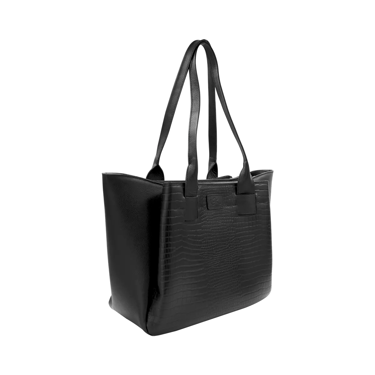 Leather Tote style Handbag with Fully Organized Interior