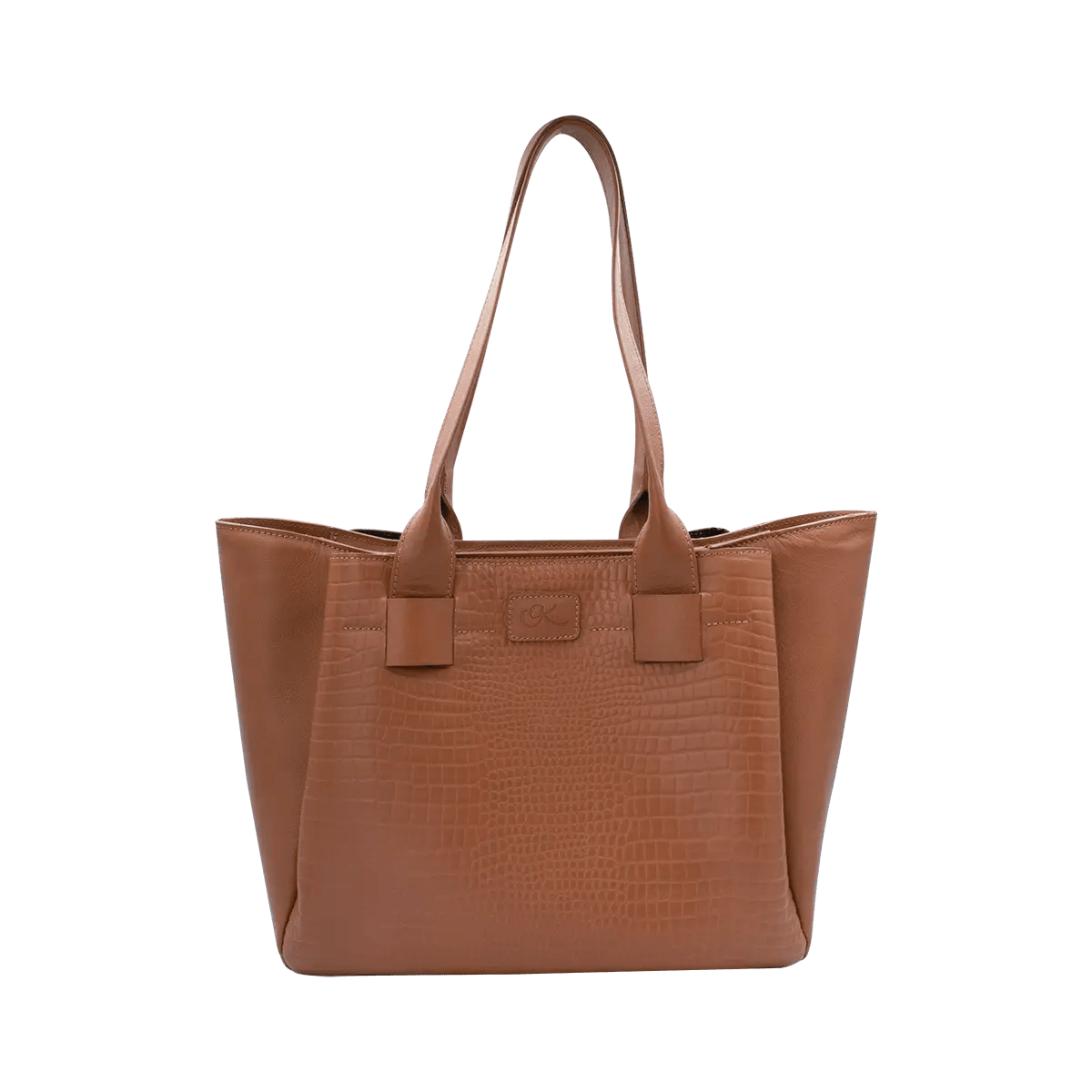Leather Tote style Handbag with Fully Organized Interior
