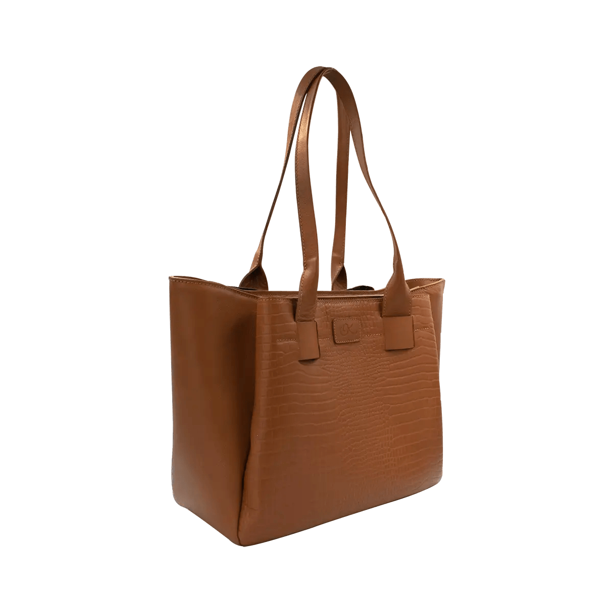 Leather Tote style Handbag with Fully Organized Interior