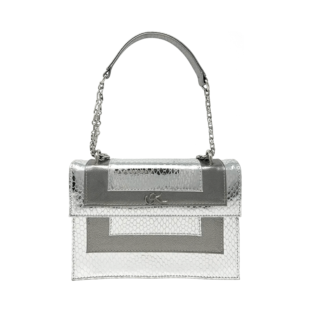 Leather Chain Strap Crossbody Bag for Women