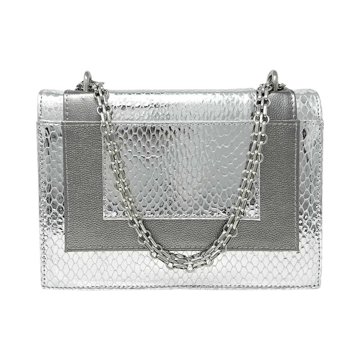 Leather Chain Strap Crossbody Bag for Women