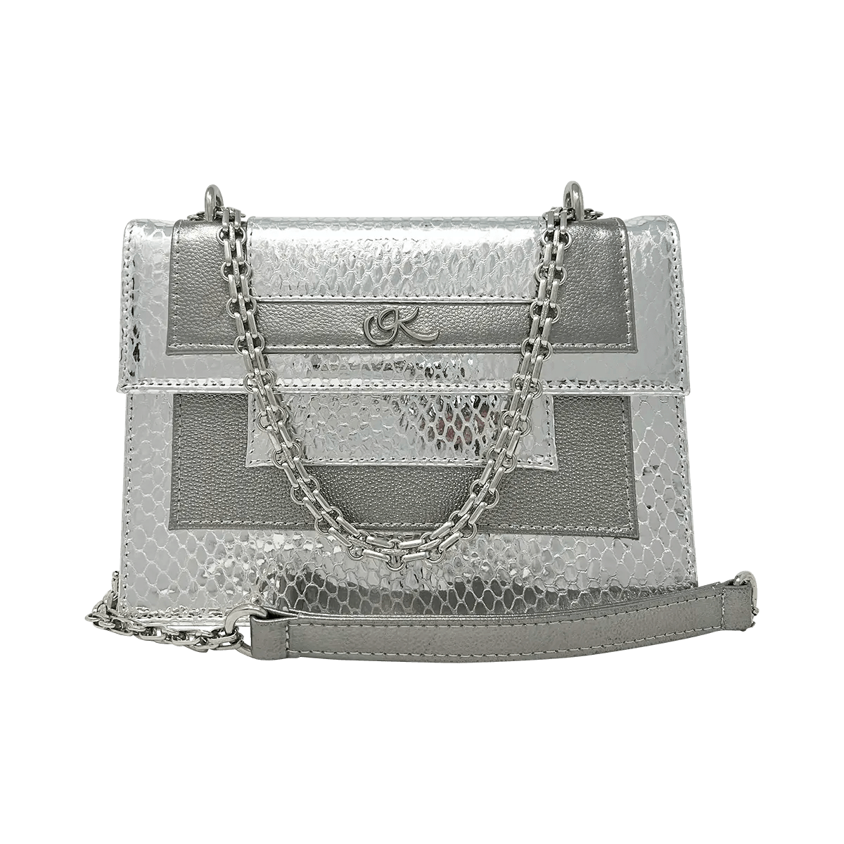 Leather Chain Strap Crossbody Bag for Women