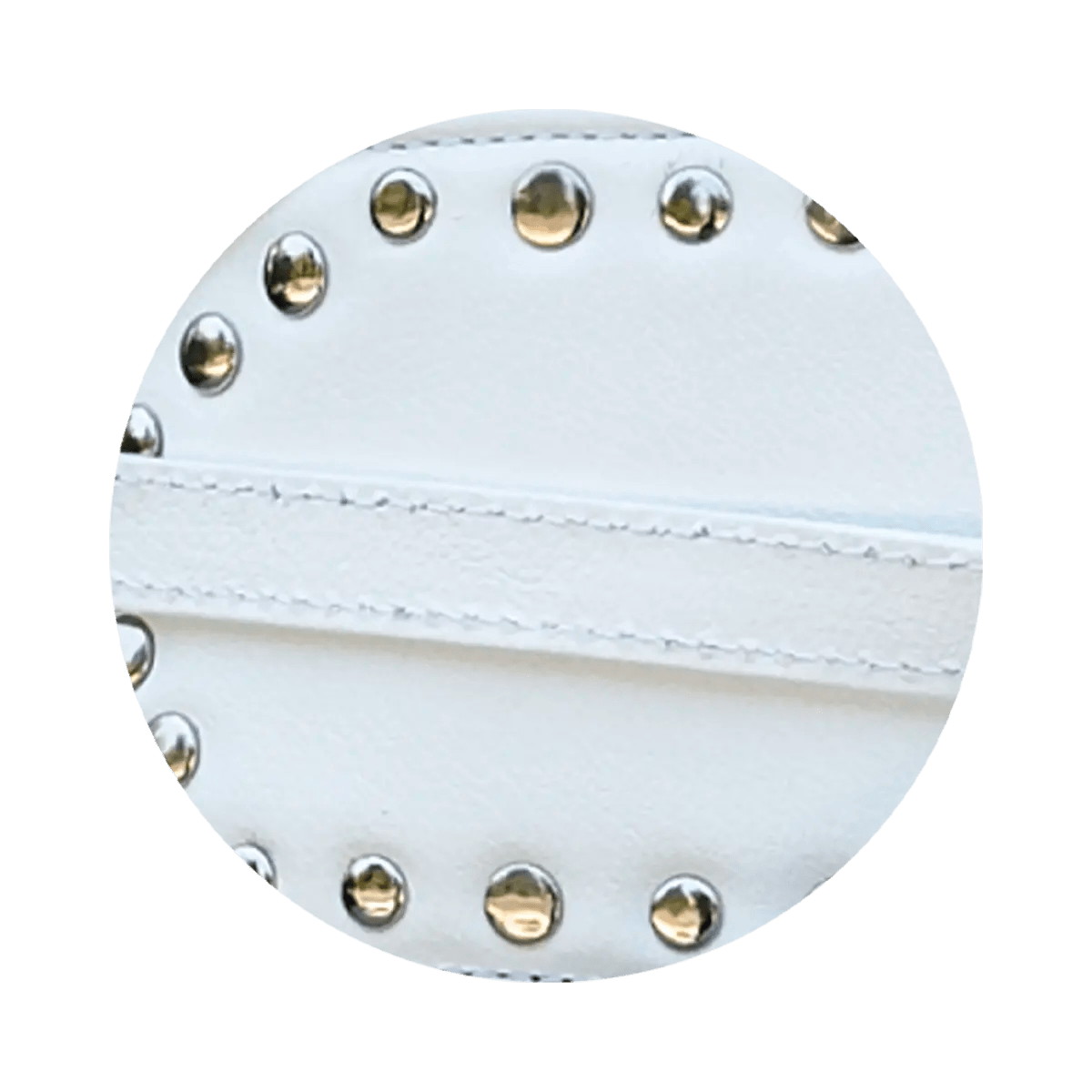 Leather Black Studded Wrap-Around Belt For Women