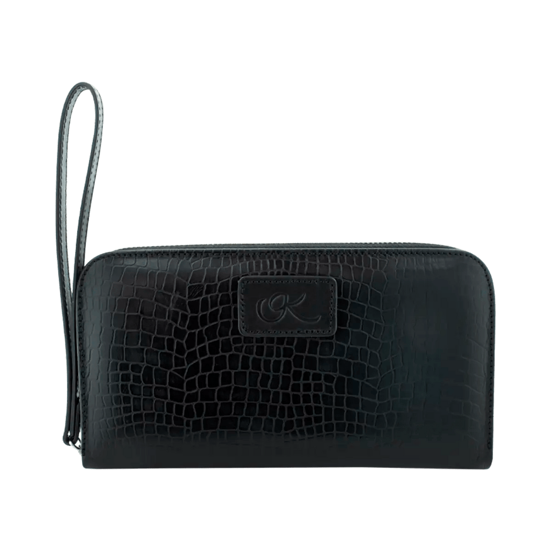 Leather Wallet With Hand Strap