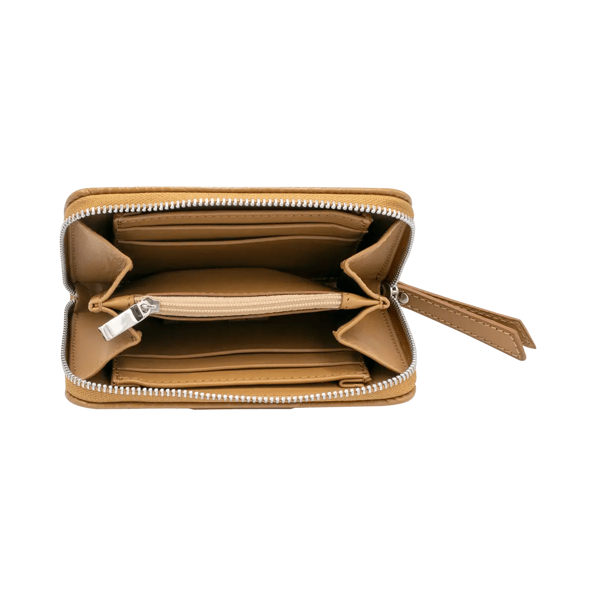 Small Print Leather Wallet