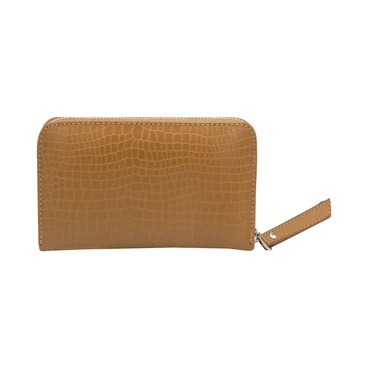 Small Print Leather Wallet