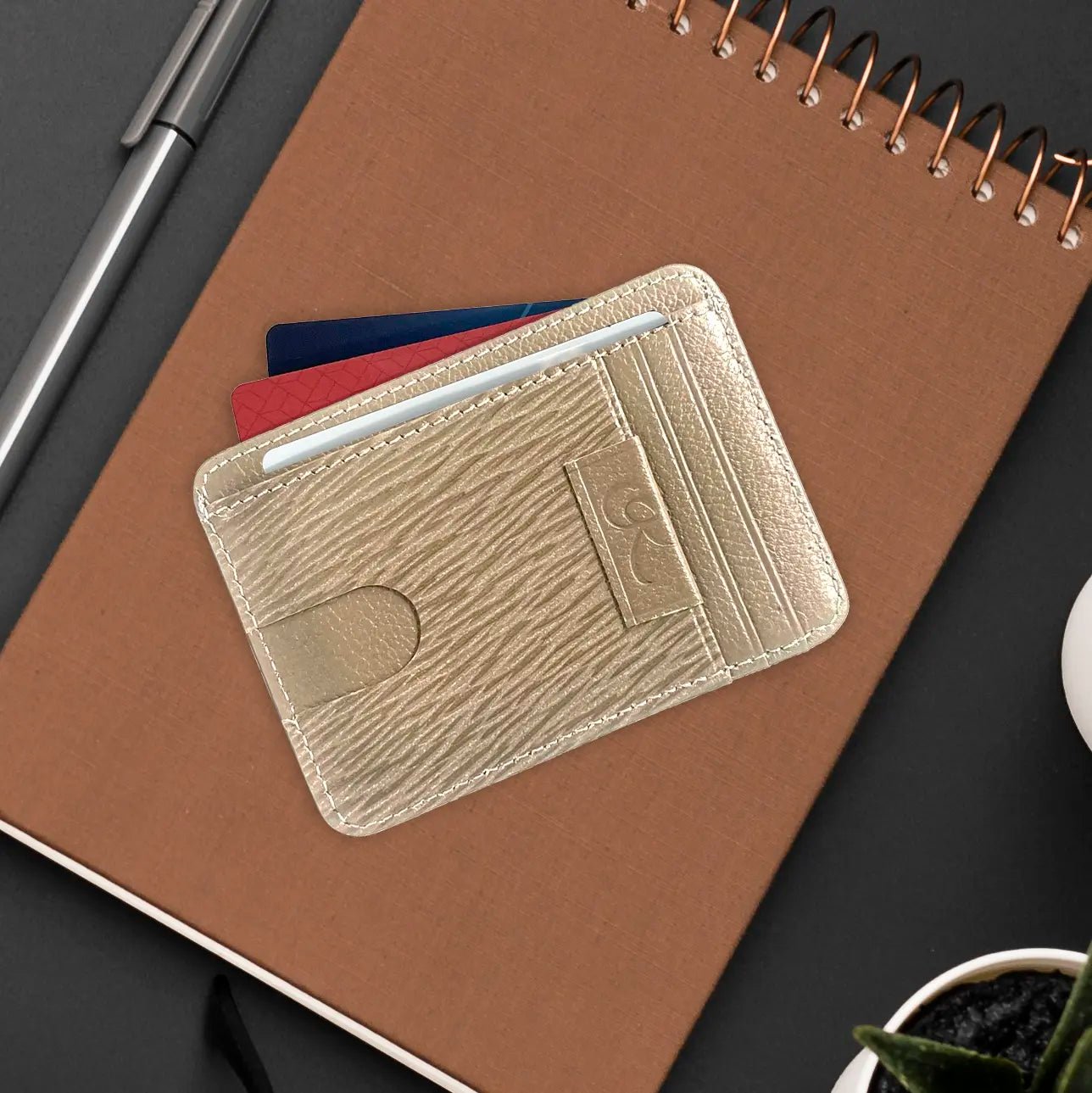 Leather Minimalist Card Wallet