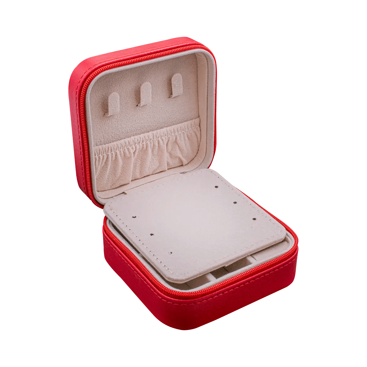 Mini Traveler Jewellery Organizer - Red