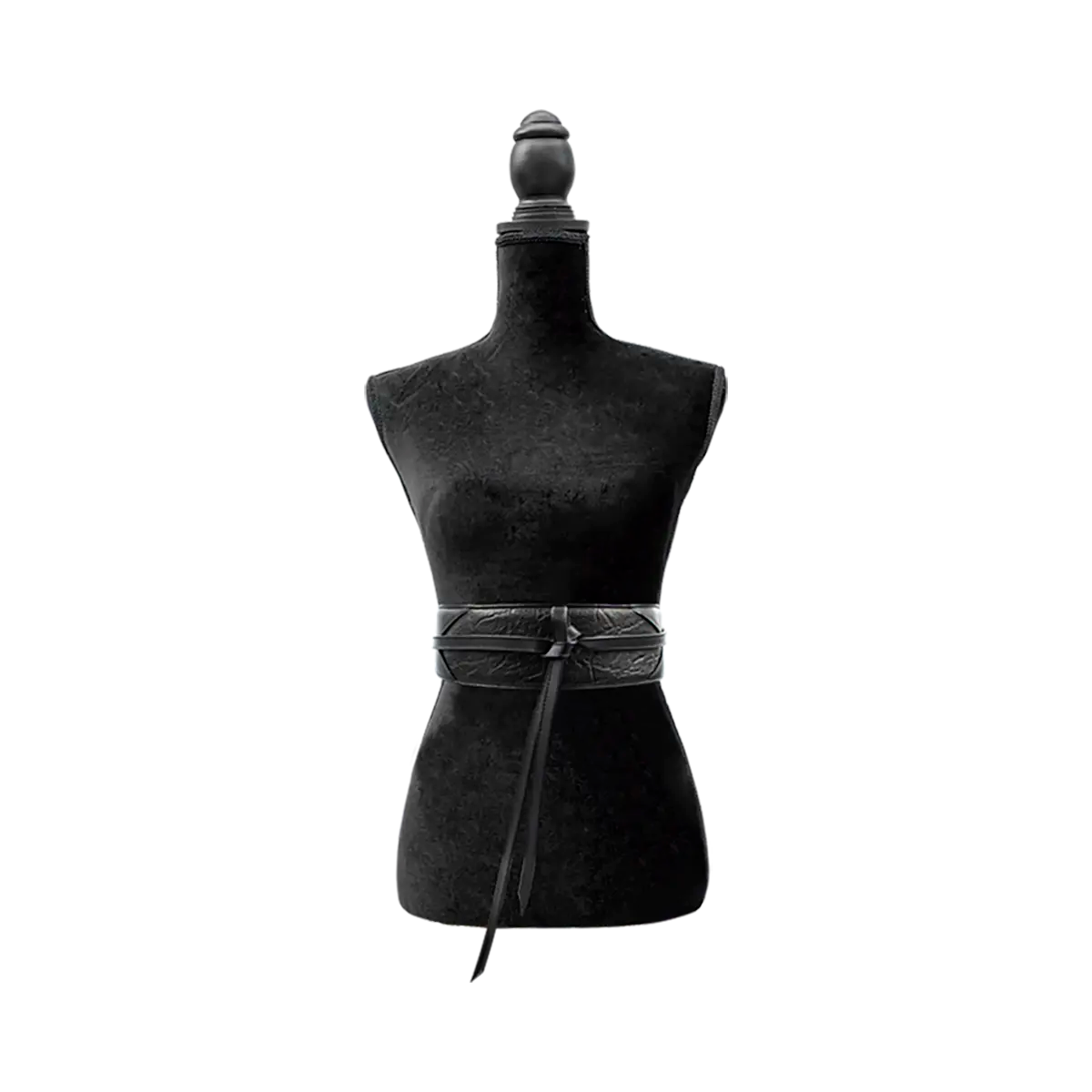 Large Leather Print Wrap-Around Belt For Women