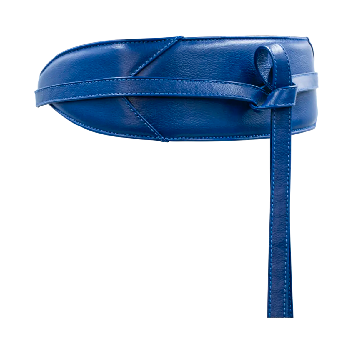 Large Leather Print Wrap-Around Belt For Women