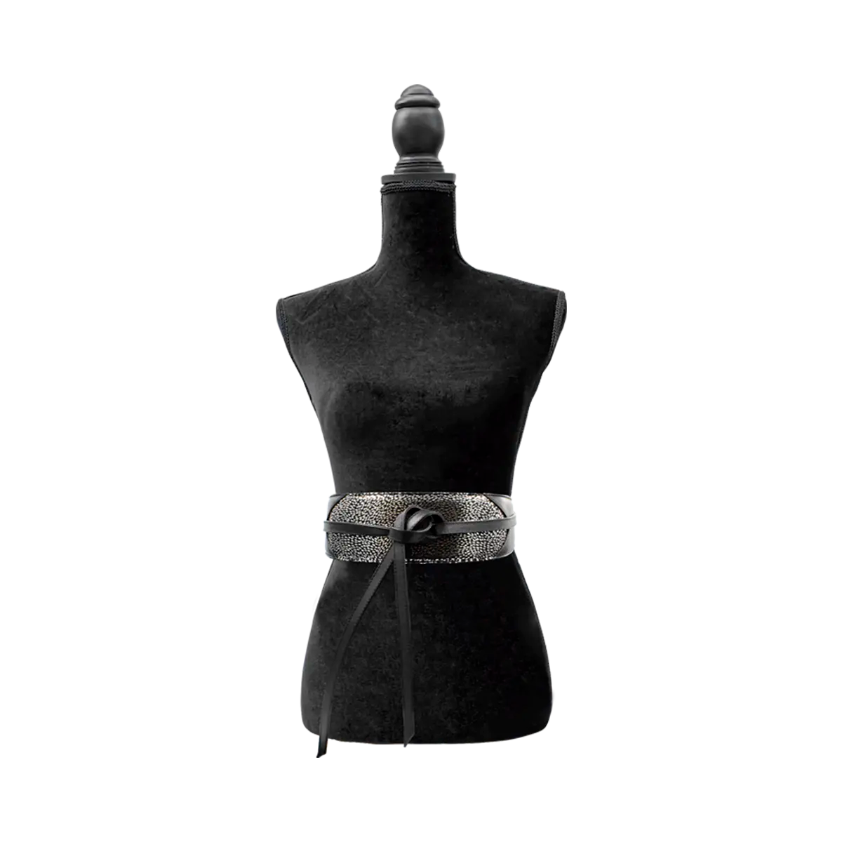 Large Leather Print Wrap-Around Belt For Women