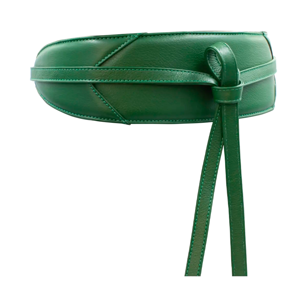 Large Leather Print Wrap-Around Belt For Women