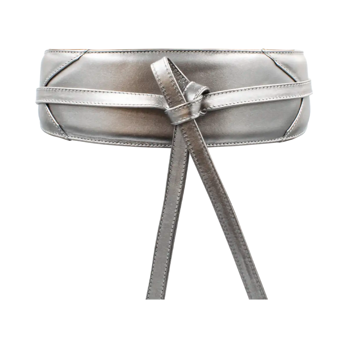 Large Leather Print Wrap-Around Belt For Women