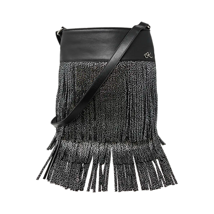 Leather Fringe Shoulder Bag