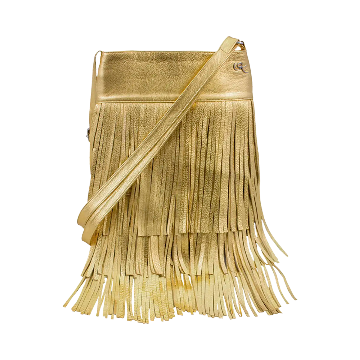 Leather Fringe Shoulder Bag