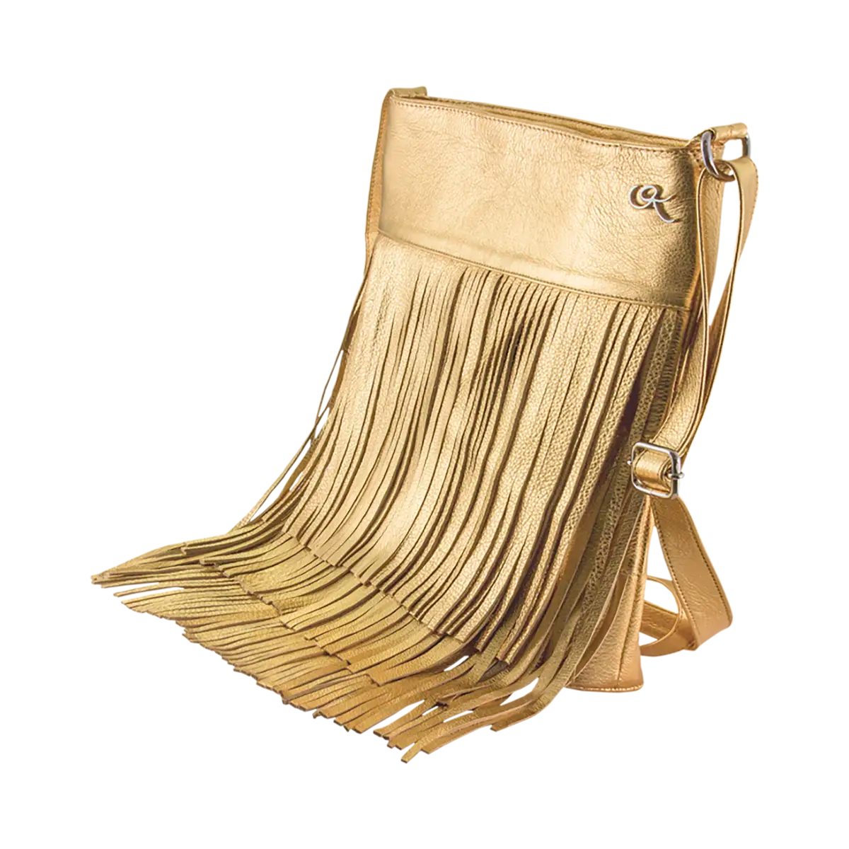 Leather Fringe Shoulder Bag