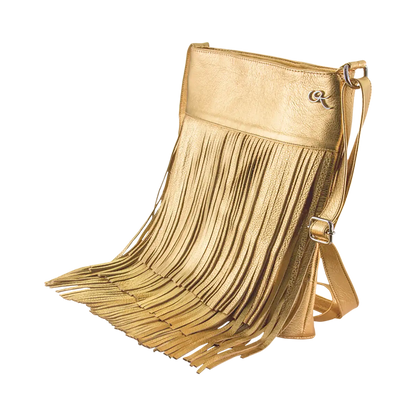 Leather Fringe Shoulder Bag