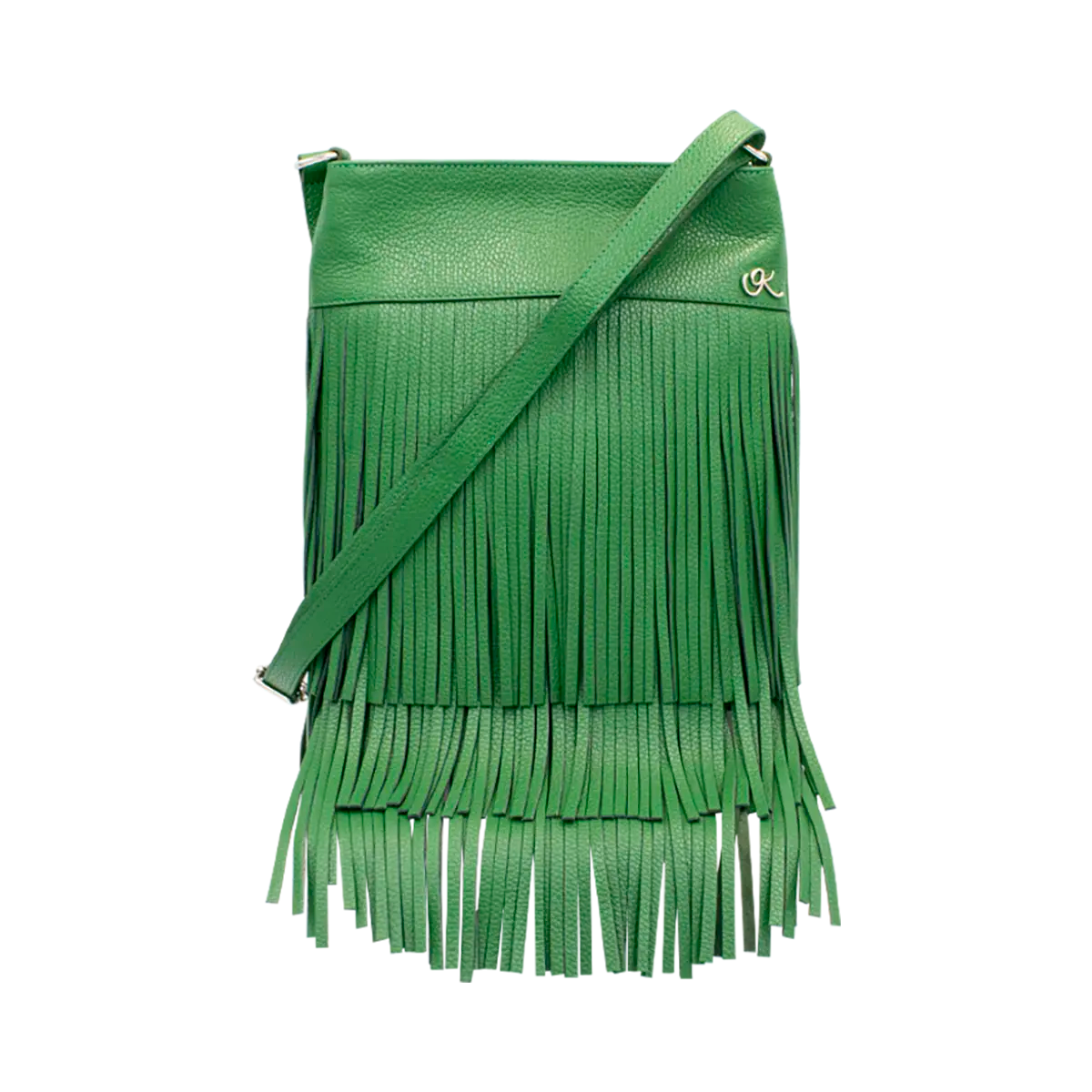 Leather Fringe Shoulder Bag