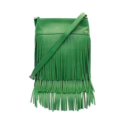 Leather Fringe Shoulder Bag