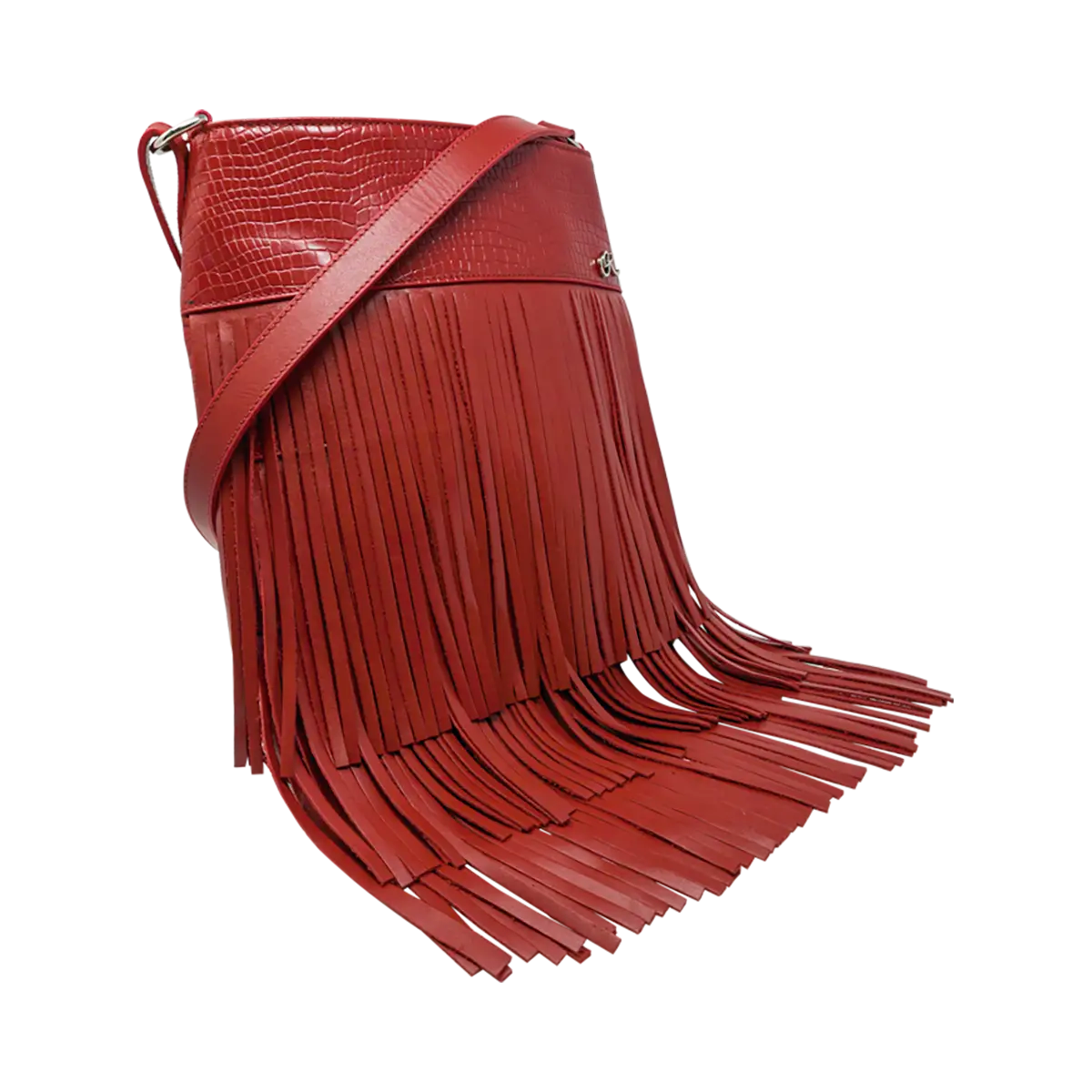 Leather Fringe Shoulder Bag