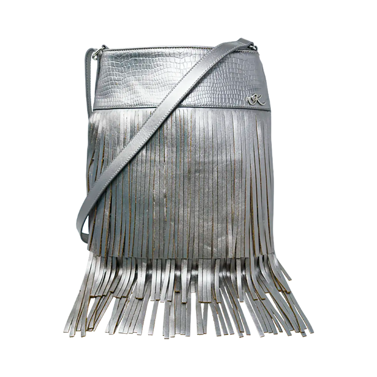 Leather Fringe Shoulder Bag