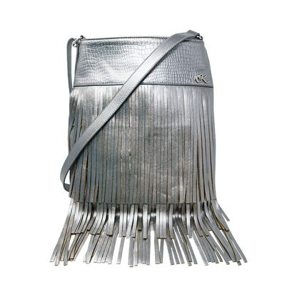 Leather Fringe Shoulder Bag