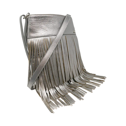 Leather Fringe Shoulder Bag