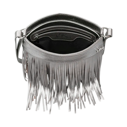 Leather Fringe Shoulder Bag