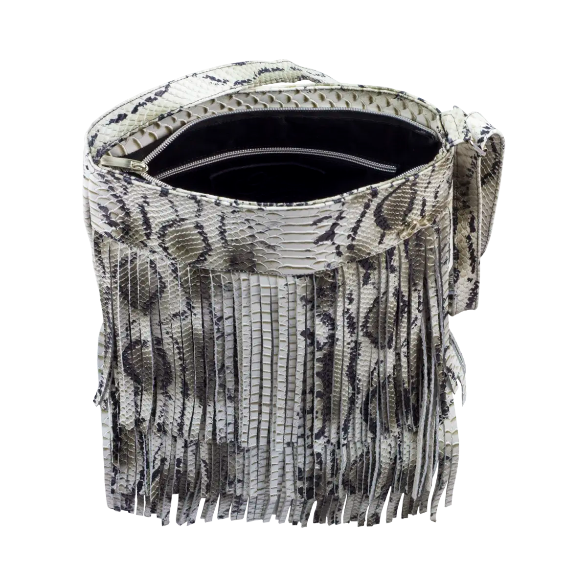 Leather Fringe Shoulder Bag