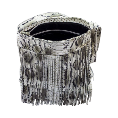 Leather Fringe Shoulder Bag