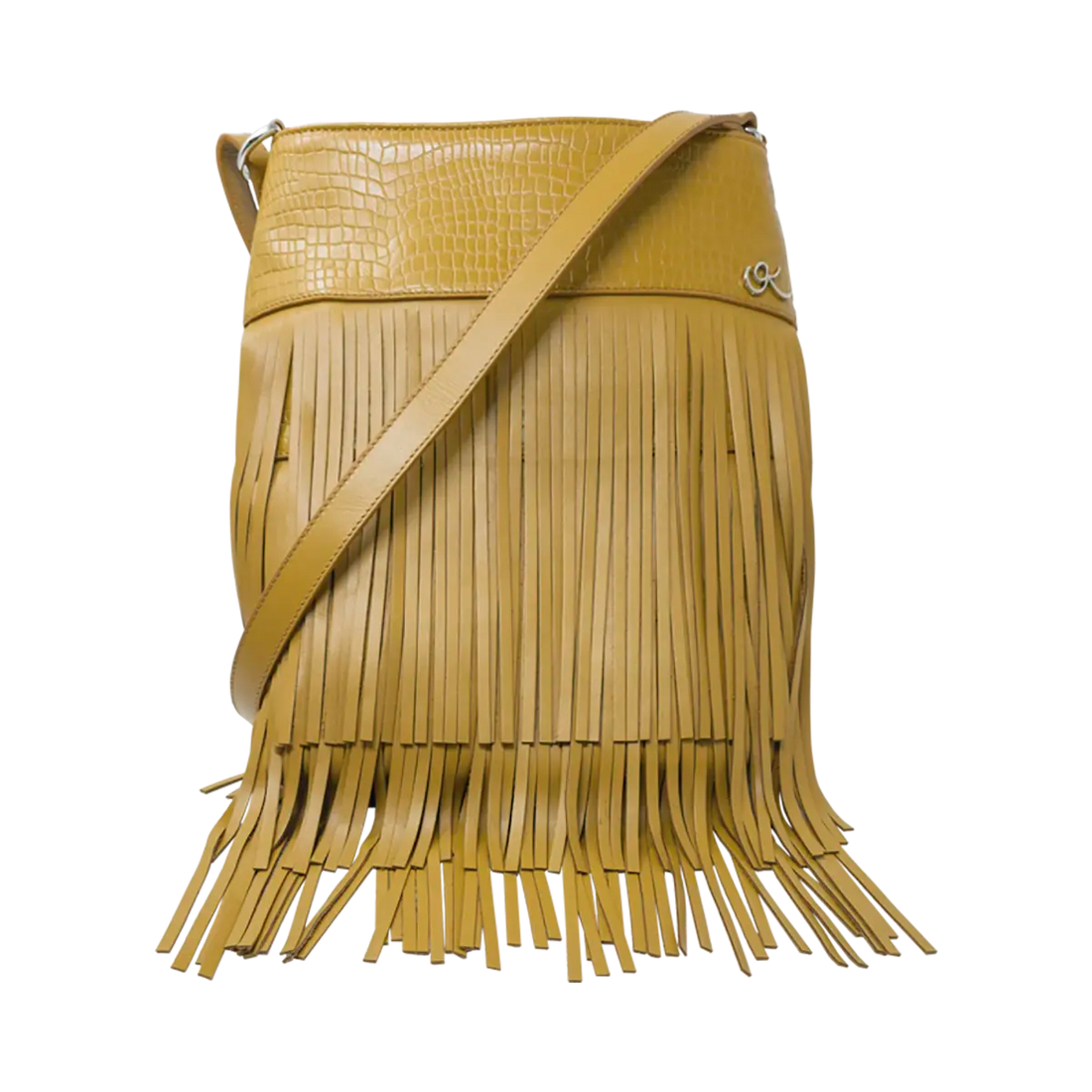 Leather Fringe Shoulder Bag