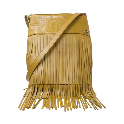 Leather Fringe Shoulder Bag