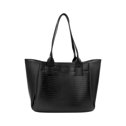 Leather Tote style Handbag with Fully Organized Interior