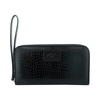 Leather Wallet With Hand Strap