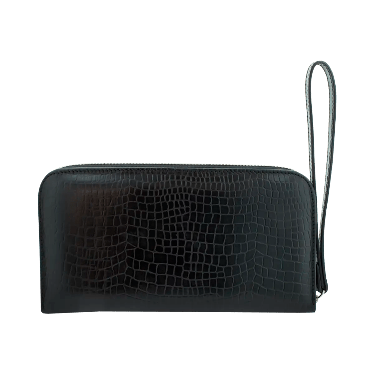 Leather Wallet With Hand Strap