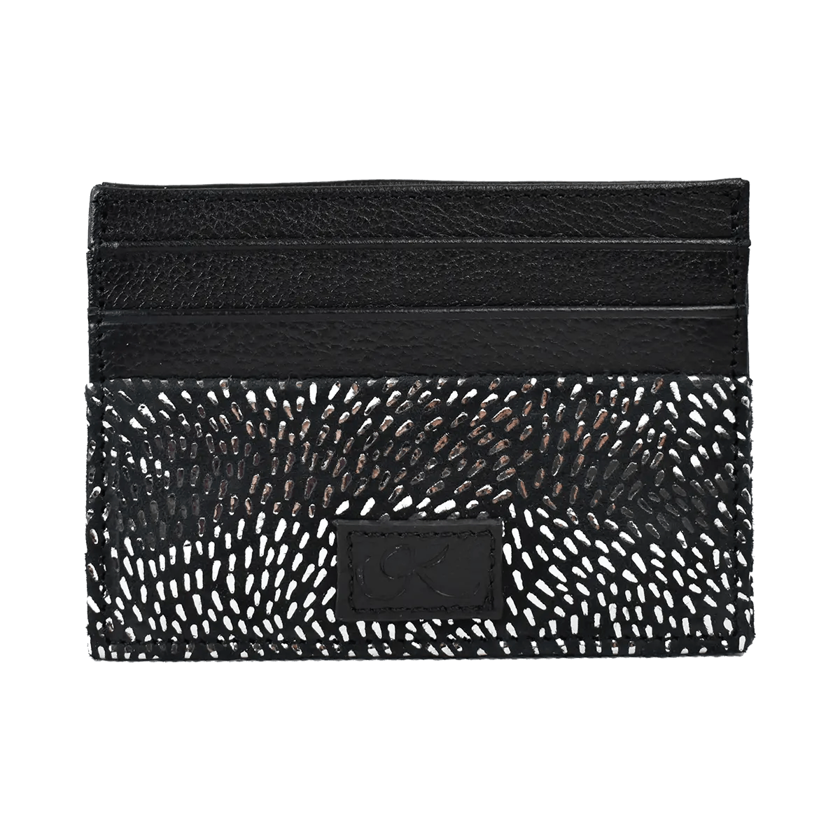 Small Small Leather Print Wallet