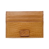 small tan leather print wallet. Accessory for men & women. Shop in San Diego, CA.