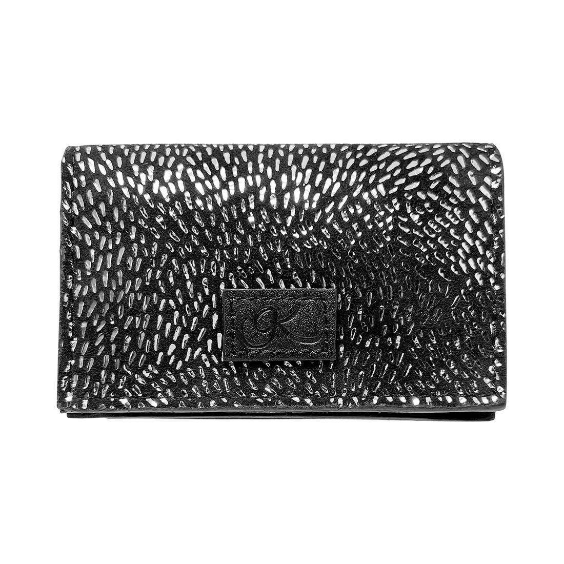 Small Leather Crocodile Print  Business Cardholder
