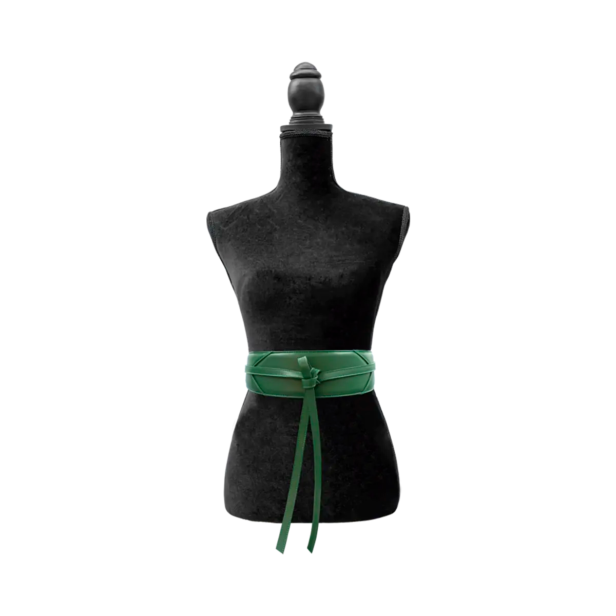 large green wrap-around belt for women. Available in San Diego, CA.