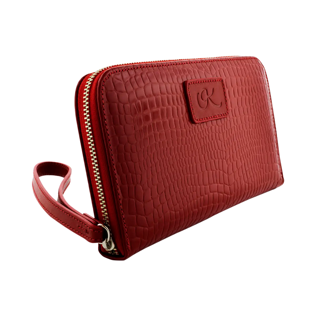 largered leather wallet with hand strap. Fashion Accessories for women shop in San Diego, CA.