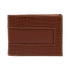 brown print leather wallet for men & women. Fashion accessories, shop in San Diego, CA.