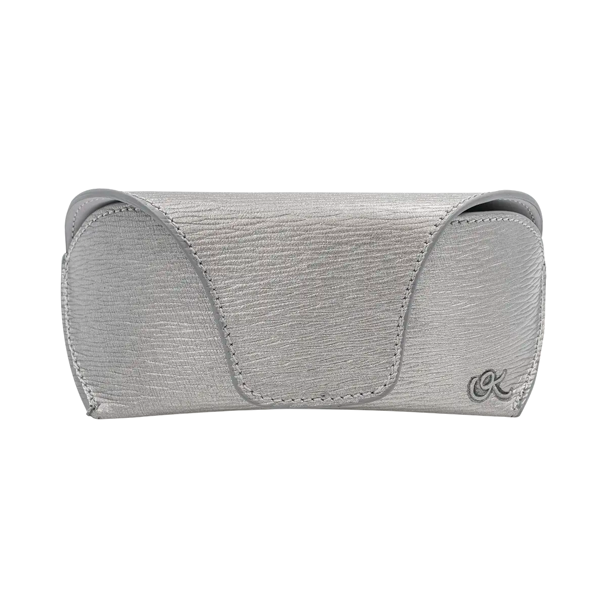 silver leather sunglasses case for women. Shop now in San Diego, CA.
