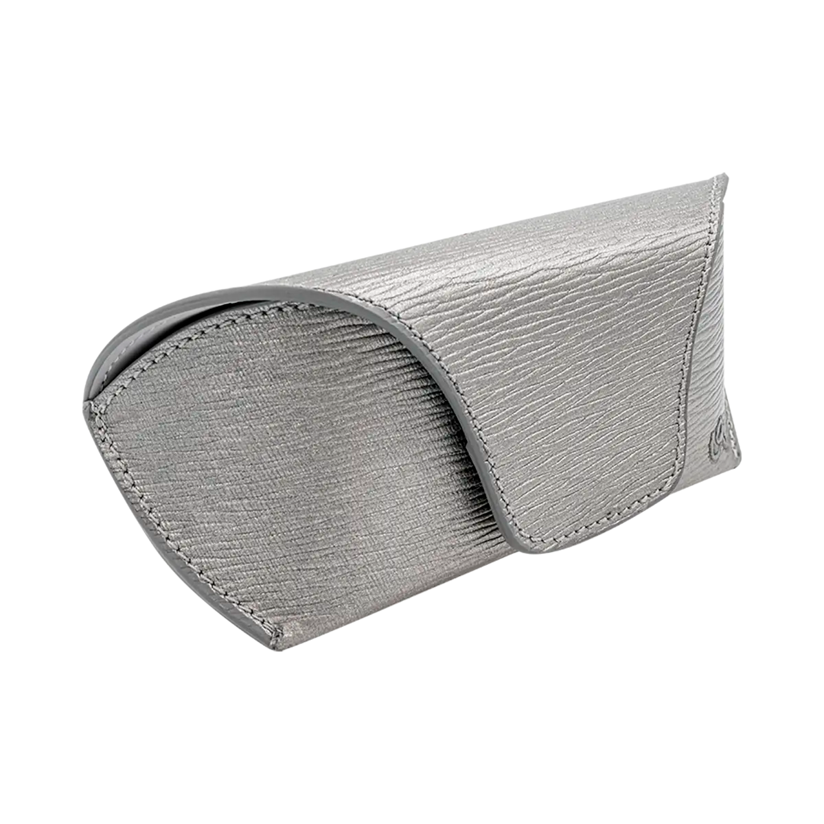 silver leather sunglasses case for women. Shop now in San Diego, CA.